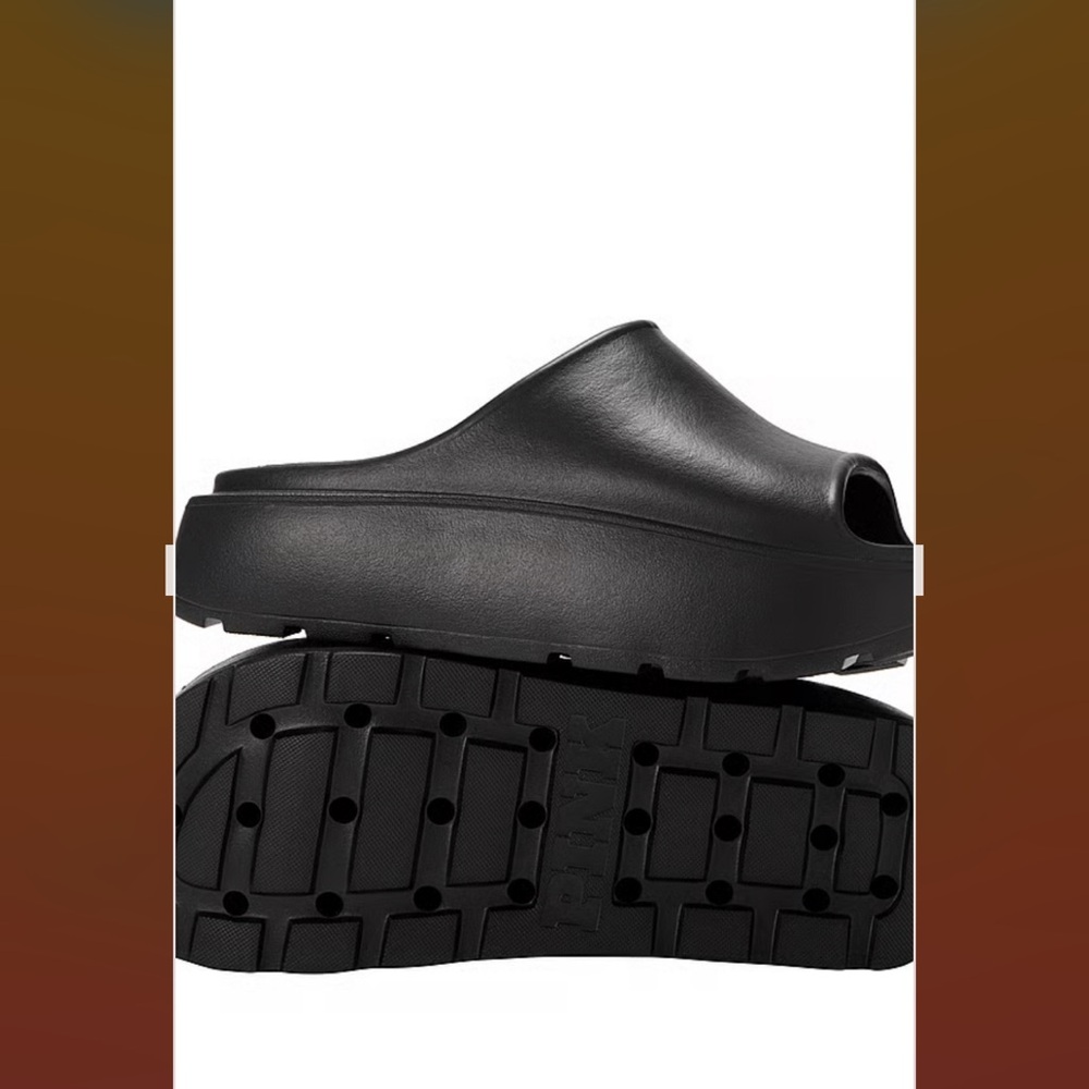 Victoria's Secret Black Slide Clogs